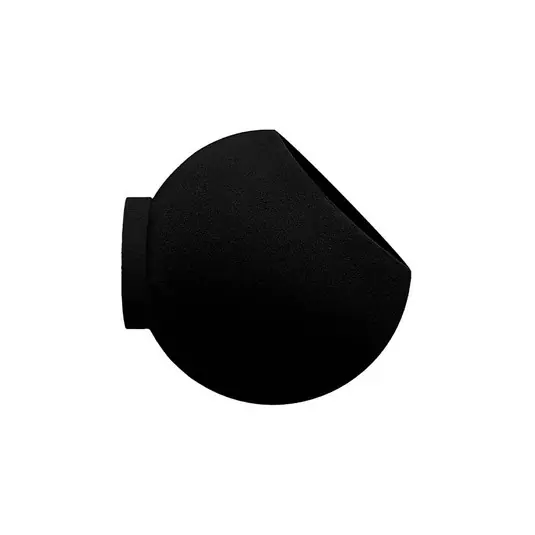 Globe Wall Pflanzentopf Ø21xH18,8 Black - AYTM Sale
