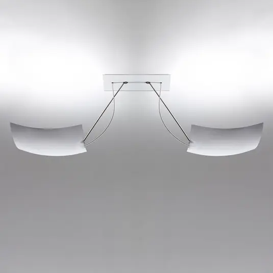Saisonangebot 2 x 18 x 18 Wandleuchte 220V - Ingo Maurer