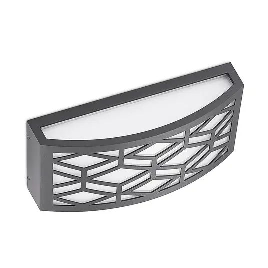Jakari Deco Außenwandleuchte Dark Grey - Lindby Knallerangebot