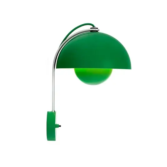 Flowerpot VP8 Wandleuchte, Stecker, signalgrün - &TRADITION Direkt Vom Hersteller