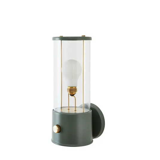 LED-Wandlampe Muse Portable, IP44, grün, dimmbar - Tala Aktuell