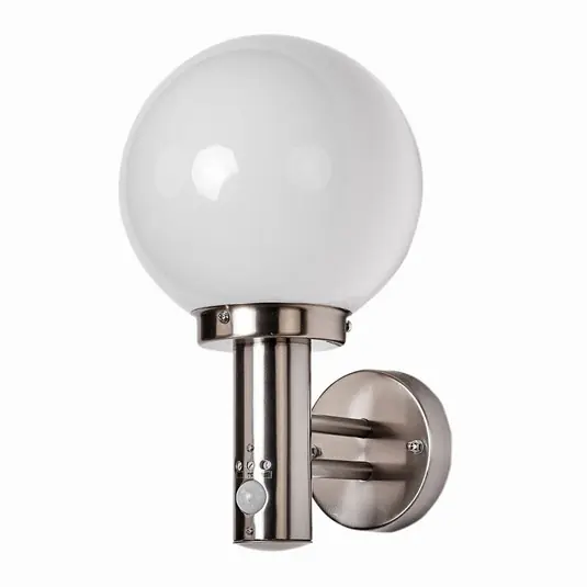 Zertifiziert Nada Außenwandleuchte w/Sensor Stainless Steel - Lindby