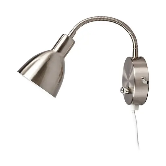 Amrei Wandleuchte Nickel - Lindby Must-Have