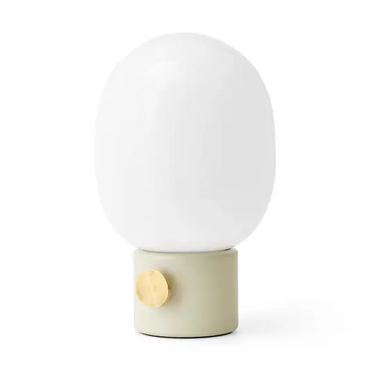 Kracherpreis JWDA Tischleuchte S Alabaster White/Brass - Audo Copenhagen