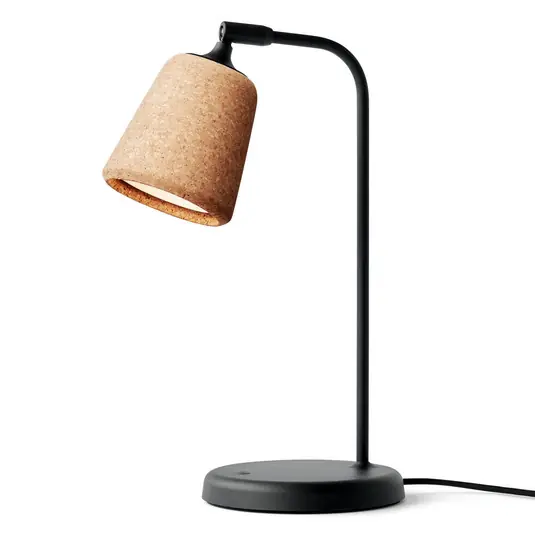 Material Tischleuchte Natural Cork - New Works Highlight