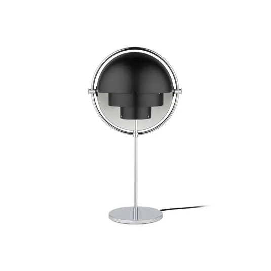 Sichere Zahlung Multi-Lite Tischleuchte Chrome/Black - GUBI
