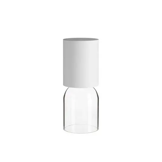 Zertifiziert Nui Mini LED Rechargable Tischleuchte White - Luceplan