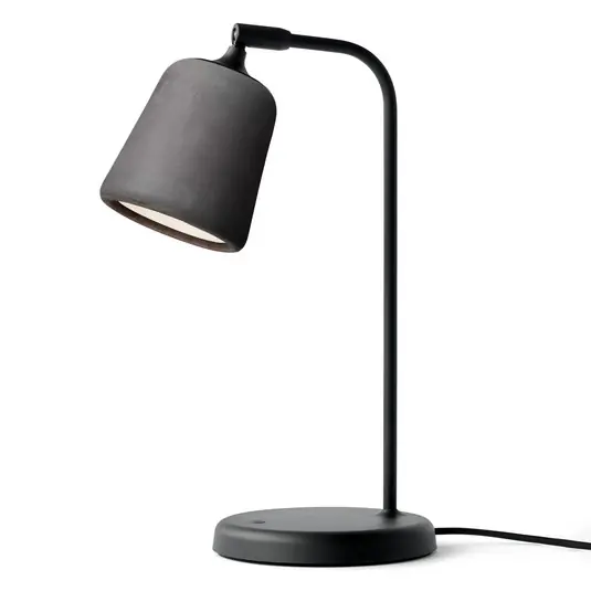 Direktkauf Material Tischleuchte Dark Grey Concrete - New Works