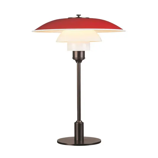 PH 3½-2½ Tischleuchte Rot - Louis Poulsen Super-Preis