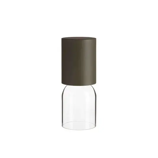 Nui Mini LED Rechargable Tischleuchte Greige - Luceplan Jetzt Kaufen