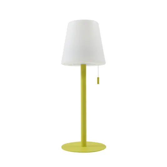Azalea LED Portable Tischleuchte IP44 Weiß/Gelb - Lindby Schnäppchen