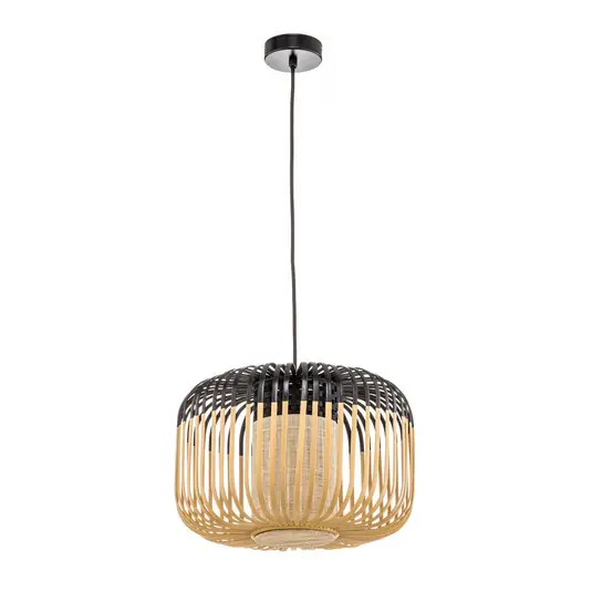 Bamboo Pendelleuchte S Black - Forestier Expressversand