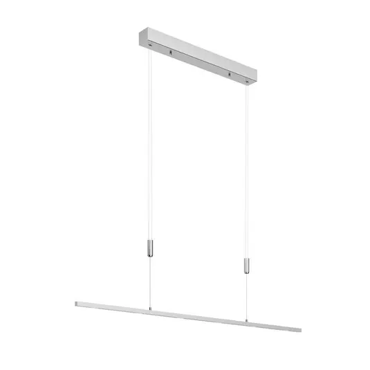 Arnik Pendelleuchte L120 Nickel - Lucande Markenprodukt