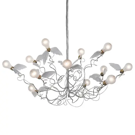 Markenprodukt Birdie LED Pendelleuchte Transparent - Ingo Maurer