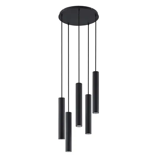 Kracherpreis Sanad Pendelleuchte Black - Lindby