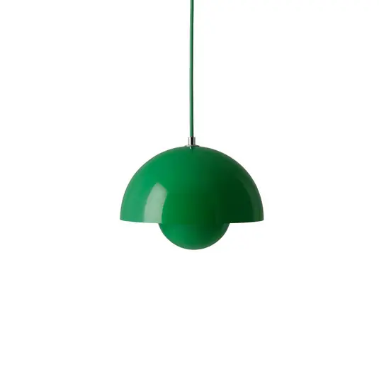 Flowerpot VP1 Pendelleuchte signalgrün - &Tradition Markenware