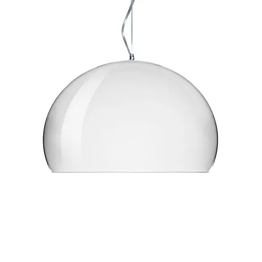 Small FL/Y Pendelleuchte Chrom - Kartell Markenprodukt