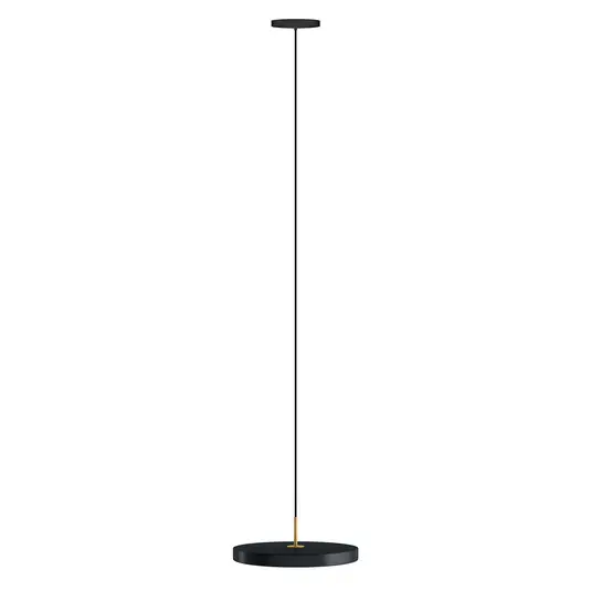 Asteria Mini LED-Hängelampe, anthrazit/messing 31 cm - UMAGE Must-Have