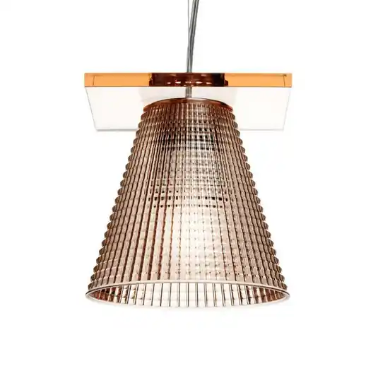 Billig Light Air Pendelleuchte Sculped Rosa - Kartell
