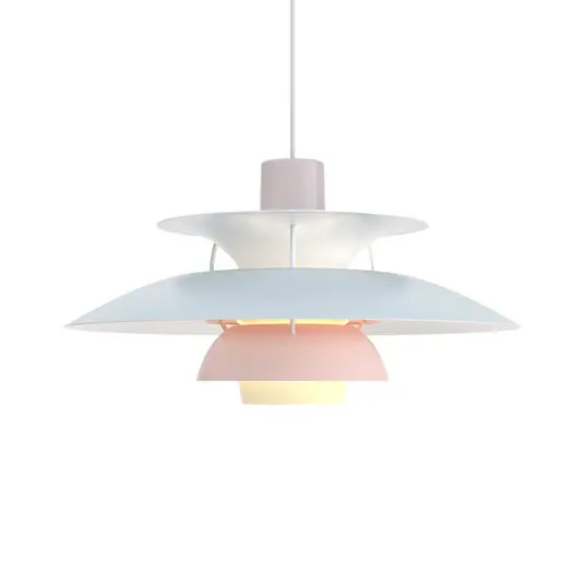 Top-Seller PH 5 Pendelleuchte Pastels Oyster/Blue/Rose - Louis Poulsen