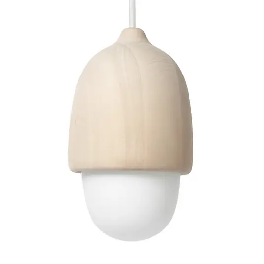 Abverkauf Terho Pendelleuchte Small Natural/White Opal - Mater