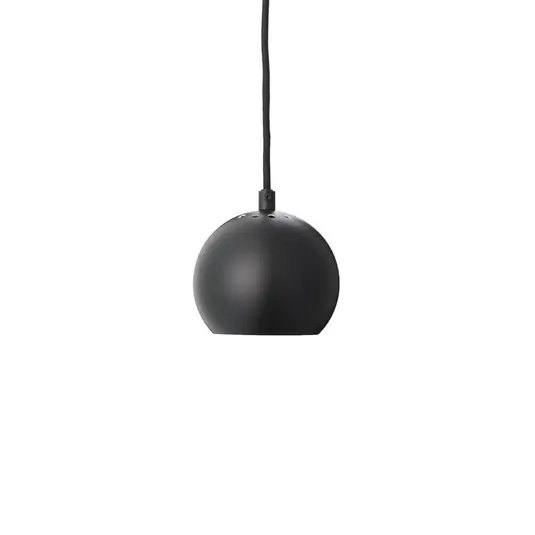 Ball Pendelleuchte Ø12 Matt Black - Frandsen Expressversand