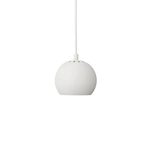 Ball Pendelleuchte Ø12 Matt White - Frandsen Abverkauf