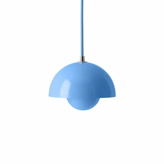 Sonderangebot Flowerpot VP10 Hängeleuchte, Ø 16 cm, hellblau - &TRADITION