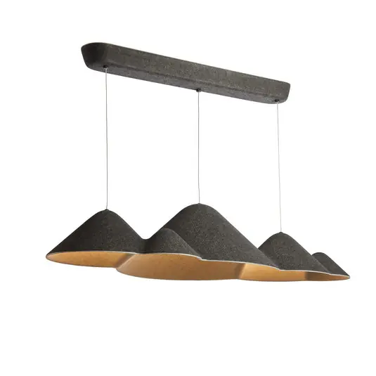 Solange Der Vorrat Reicht Panorama Pendelleuchte Large Mix Black/Grey - Loom Design