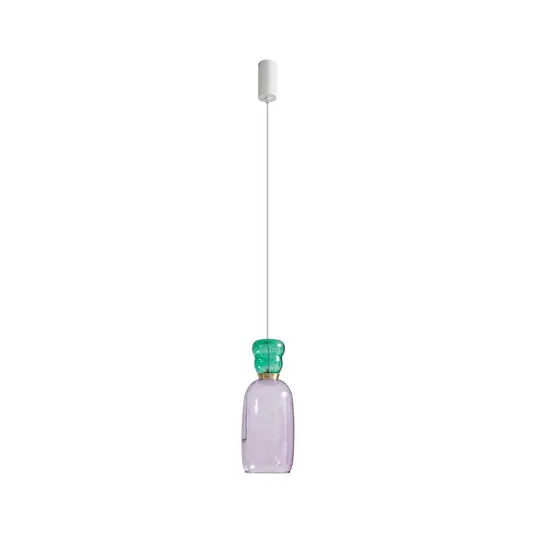 Angebot Fay LED Pendelleuchte Purple/Green - Lucande