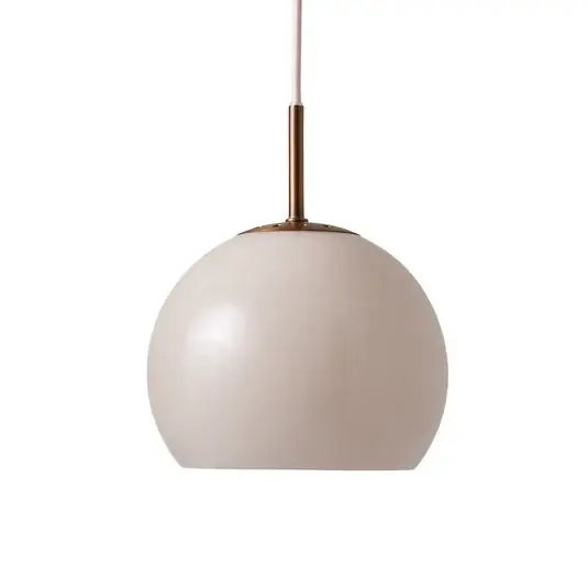 Saisonangebot Ball Glass Pendelleuchte Ø18 Sand Grau - Frandsen