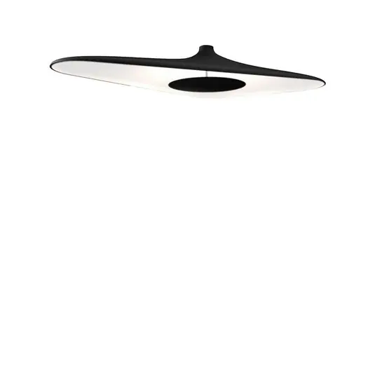 Soleil Noir Deckenleuchte Höhe 19 cm schwarz - Luceplan Meistverkauft