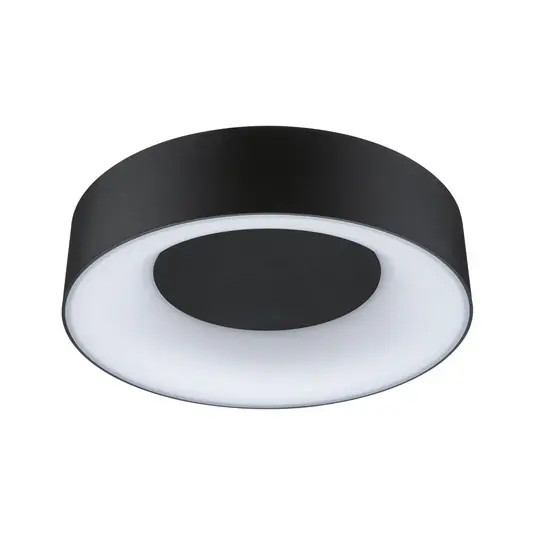 Letzte Chance Casca LED Deckenleuchte IP44 Weiß/Matt Schwarz - Paulmann