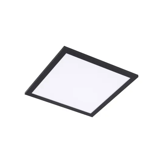 Finale Aktion Enhife LED Deckenleuchte 29,5 cm Schwarz - Lindby