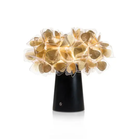 Clizia LED-Akku-Tischlampe Mama Non Mama Gold/Black - Slamp Sofort Bestellen