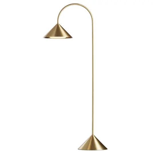 Heißes Angebot Grasp LED-Akku-Stehleuchte H72 Messingfarben - FRANDSEN