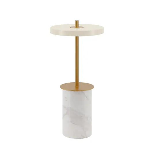 Rabatt Asteria Move Portable Tischleuchte Mini White Marble - UMAGE