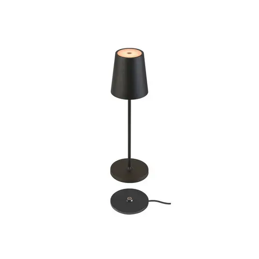 Schnäppchen Vinolina Two Portable Tischleuchte 3-step IP65 Black - SLV
