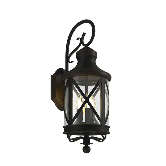 Must-Have Marcellino Außenwandleuchte IP23 Rust - Lucande