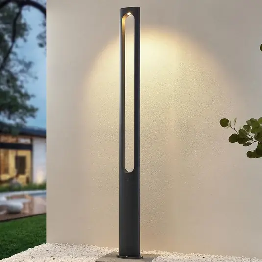Dovino Außen Gartenleuchte H200 Dark Grey - Lucande Bestpreis
