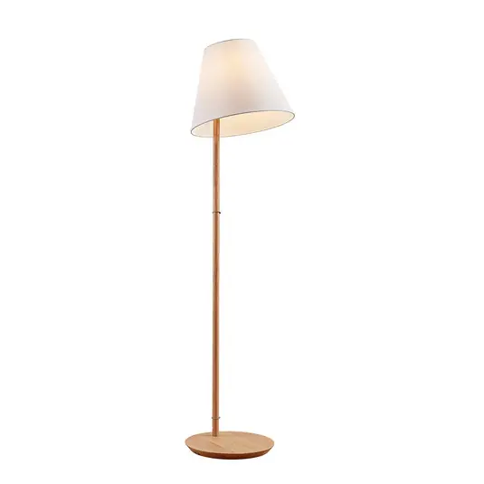 Jinda Stehleuchte White/Wood - Lucande Heißes Angebot