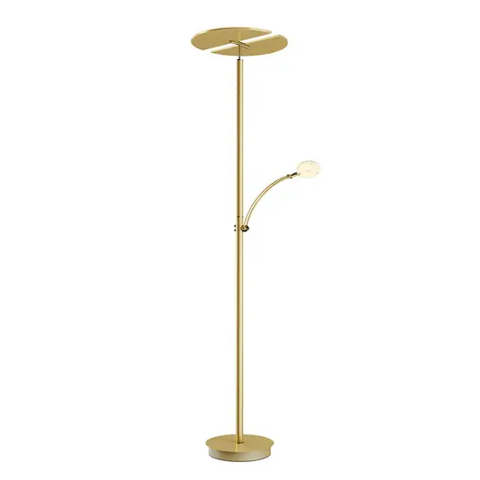 Anniki LED Stehleuchte Brass - Lucande Markenware