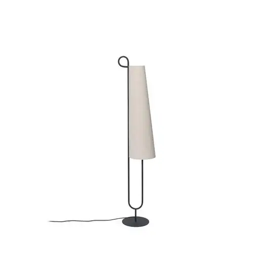 Ancora Stehleuchte Black/Natural - Ferm Living Top-Seller