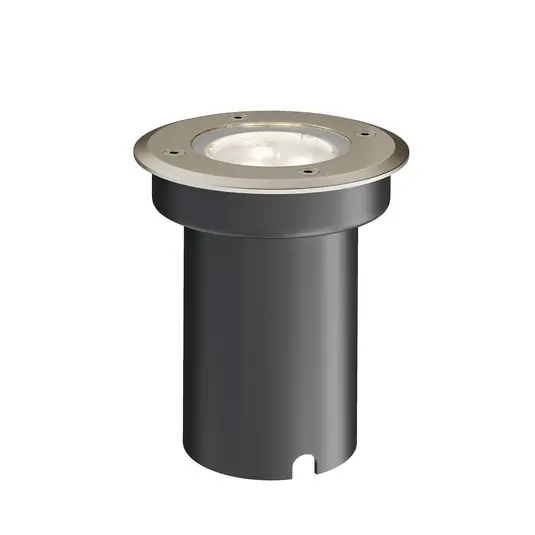 Ava Round Erd Spot IP67 Steel - Lucande Abverkauf