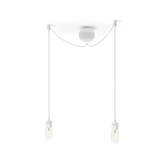 Mega-Angebot Cannonball Cluster 2 Sockets Weiß - UMAGE