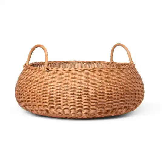 Braided Aufbewahrung Low Natural - Ferm Living Sale
