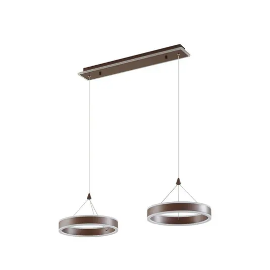 Aktuell Kolo 2 LED Pendelleuchte Iced Coffee - Lucande