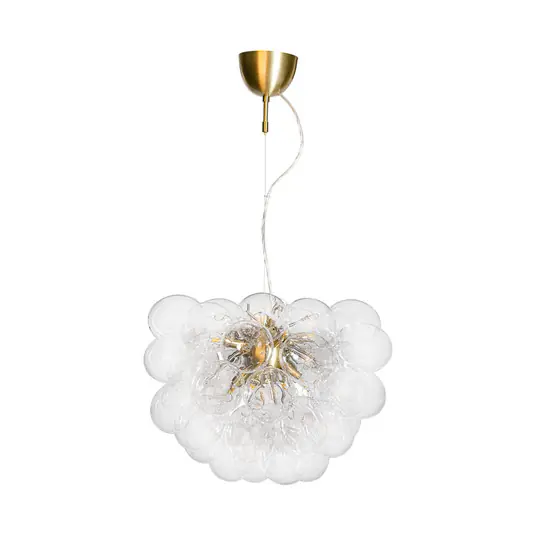 Bestpreis Gross Hängelampe Ø 50 cm messing/klar - By Rydéns