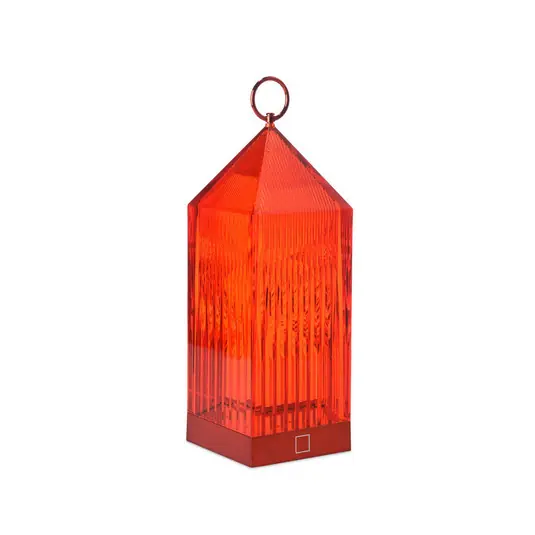 Lantern Portable Tischleuchte V2 Red - Kartell Nur Für Kurze Zeit