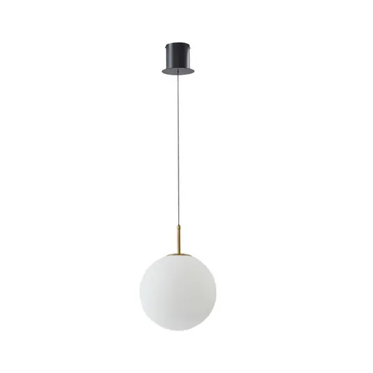 Letzte Chance Joran LED Pendelleuchte Opal - Lucande